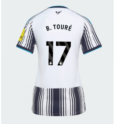 Newcastle United Bazoumana Toure #17 Domácí Dres pro Dámské 2026-27 Krátký Rukáv Newcastle United Bazoumana Toure #17 Domácí Dres pro Dámské 2026-27 Krátký Rukáv